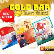 Gold Bar 1g Public Gold PG, KAB Gold, MAA Pelbagai Koleksi (ready stock) Emas Murah 999.9
