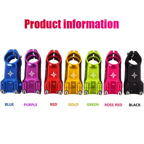 Gipsy G-SIX GS-817S 17 Degrees 25.4MM 60mm 80mm Aluminum Alloy Bicycle Stem Used for S K B P Bikes B