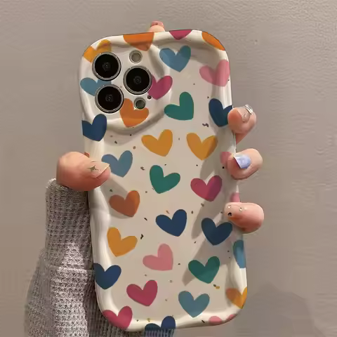 Graffiti Colorful Heart Aesthetics Phone Case For Honor 400 200 Pro X9C X9B X8 X8B X8C X7A X7B X6 X6