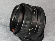 全新品 Carl Zeiss名作Rollei(Nikon卡口)HFT 50mm f1.8鏡頭 全新平行輸入全新無損改口Z