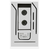 Poratble Foldable Boat Outboard Motor Trolley Folding Cart Carrier Steel Pipe Stonger Engine Motor S