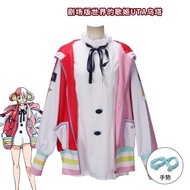 One PIECE FILM RED Uta ONE PIECE Theatrical Version Uta cos Suit Singer Shanks' Daughter cosplay Costume Suit Female Ready Stock Popular cos Suit Two-Dimensional Comic Exhibition Must-Have Anime cosplay Suit cosplay Suit