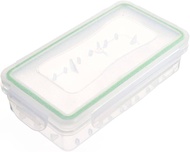Clear Plastic Waterproof Battery Storage Case Holder Organizer for 18650 Batteries / 16340 Batteries / CR123A batteries