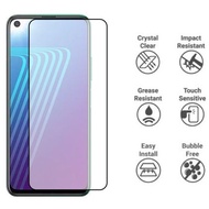 CASE888 Tempered Glass 5D 6D 9D 21D Infinix Note 7 Lite Full Coverage Ultra HD - BLACK