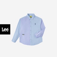 LEE เสื้อเชิ้ตแขนยาวผู้ชาย คอลเลคชั่น Lee x Mighty Jaxx ทรง Comfort LE F125MTLST08