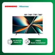 Hisense 4K ULED MiniLED TV U6Q Series Television Televisyen (55" / 65" / 75" / 85")