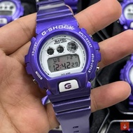 💯 BAPE Purple Kid Cudi 𝗣𝗿𝗲𝗺𝗶𝘂𝗺 𝗕𝗮𝗰𝗸𝗰𝗮𝘀 G SHOCK Cermin Kaca Dw6900 Limited Crazy Color Jam Tangan Lel