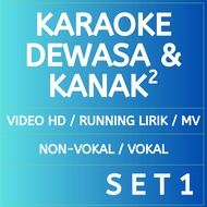 [PENDRIVE CERITA MOVIE] VIDEO COLLECTION | 690 LAGU KARAOKE MELAYU 1 | HD 720P | SET 6K