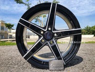 LENSO Wheels Jager Saber Sport Rim 17x7.5J 5x114.3 ET35 - Made from Thailand - Ready Stock