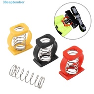 SEPTEMBER Bike Spring Hinge Clamp, Easy Free Twist Hinge Clamp Spring Folding Bike Hinge Clip Spring