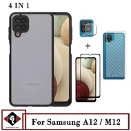 SUPER MURAH Promo 4in1 Case Samsung A12 / Samsung M12 SoftCase Aero