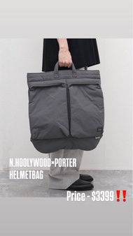 N.HOOLYWOOD×PORTER HELMETBAG