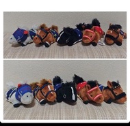 全新 日版 SK Japan 7.7cm 毛公仔 Key chain 鏈球 匙扣 純種馬 日本 賽馬 賽馬娘 Horse Thoroughbred Collection Soft Plush Neso