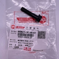 SYM Motors Sanyang (Single Price) 95801-08035-07 Edge Surface Bolt M8 * 35 Screw