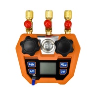 DMG-4B Digital Double Gauge Valve Electronic Manifold Instrument Refrigeration Maintenance Digital M