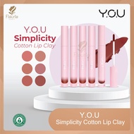 YOU Simplicity COTTON Lip CLAY - Long Lasting Lip Stain