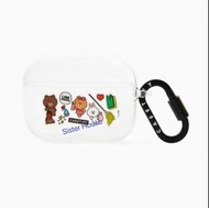 🇰🇷 LINE Friends X CASETiFY Spring Clean Brown AirPods Pro Case 熊大耳機殼