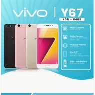 Vivo Y55 Ram 3/32Gb Vivo Y66 Ram 4/64Gb Vivo Y67 Ram 6/128Gb 4G Phone