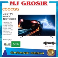 PROMO LED TV COOCAA 42" 42CTC6200 42 INCH USB FULL HD HDMI ANDROID TV