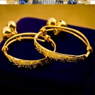 916 916gold children's auspicious jewelry kids bracelet in stock