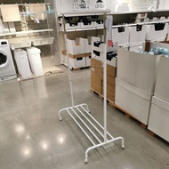IKEA แท้ค่ะ RIGGA ริกก้า ราวแขวนผ้า, ขาว, MULIG มูลิก ราวแขวนผ้า, ขาว, 99x152 ซม.