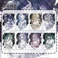 8Pcs/Set Anime Card Columbina Hyposelenia Hydro Archon Lauma Nefer Xiao Cosplay Rounded Corners LOMO