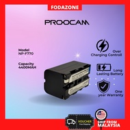 🔥READY STOCK🔥 Proocam Rechargeable Battery for LED NP-F770 NP F750 NP-F750 Studio LED Light Panel 1 