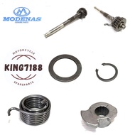 MODENAS KRISS MR3(SAMA EX5) SHAFT KICK START SET (SHAFT-SPRING-RETAINER- WASHER-CLIP) %