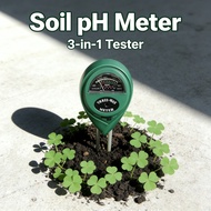 Meter pH Kebun 3 in 1 Soil pH Tanah Soil Moisture Meter Tester SHS Meter pH Soil