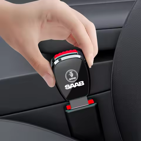 Car Safety Seat Lock Buckle Seatbelt Extender Plug Converter For Saab 93 93X 95 96 97 94X 92X 99 9X 