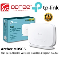 TP-LINK ARCHER MR500 / ARCHER MR505 4G+ CAT6 AC1200 WIRELESS DUAL BAND GIGABIT ROUTER WITH SIM CARD 