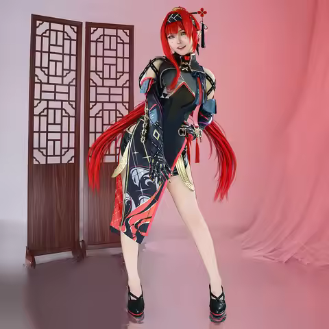 Yinlin Cosplay Costume for Women Girls Men Adult Anime Outfit Halloween Cos D01