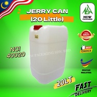 Jerry Can 20 Liter NCI 40020 – Water Container Thick Oil/ with Lid 20L Plastic Jerry Can/