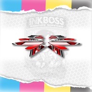 MIO SOUL I 125 GT M3 RACING STICKER DECALS By INKBOSS (SOFIE LAMINATED WATERPROOF)