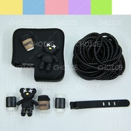 For air 13 Cartoon silicone Case Charger Protective compatible for new Macbook Air A2337 30W 35W M1 