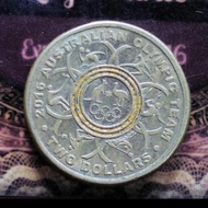 koin Australia 2 dollar commemorative 5