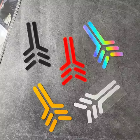 1PC Geometric Arrow Waterproof Stickers Multi-color Vinyl Decals for Car Motorcycle Helmet Decor