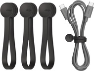 elago Magnetic Cable Ties ที่จัดระเบียบสายไฟซิลิโคนระดับพรีเมียม ที่เก็บสายเคเบิลแม่เหล็กแบบใช้ซ้ำได