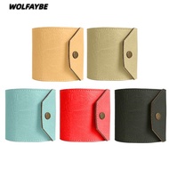 WOLFAYBE Wrap Wallet, Fast Cash Access Money Wallet Organizer Cash Bag, Leather Money Holder Wallet 