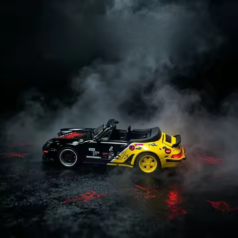 RM 1:64 911 Turbo Cabriolet (930) Alloy Model Desktop Ornament Pre-sale