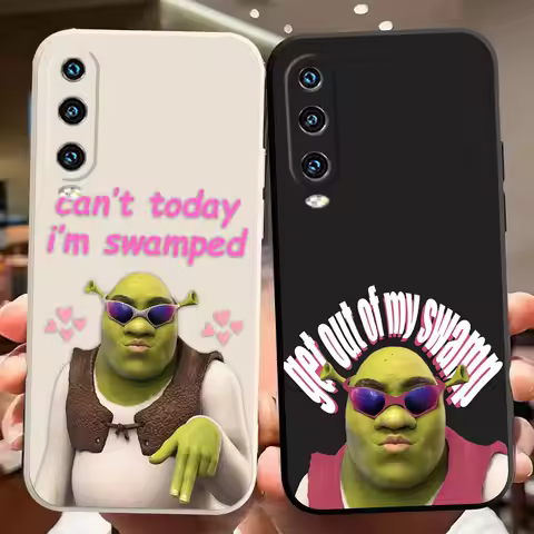 Funny Movie S-Shrek Phone Case For HUAWEI MATE 20 NOVA 3I 6 8I 9 P20 P30 P40 HONOR 20 50 9X X6B X7B 