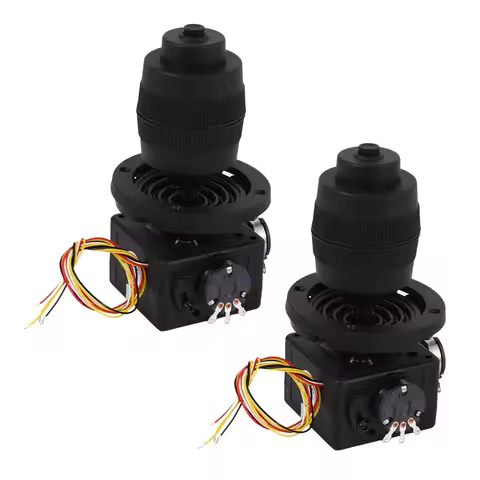 2X Electronic 4-Axis Joystick Potentiometer Button For JH-D400B-M4 10K 4D Controller With Wire For I