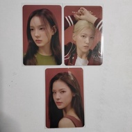 [PART 1] PHOTOCARD OFFICIAL IZNA PC OFFICIAL KPOP GIRLGRUP GG PC IZNA