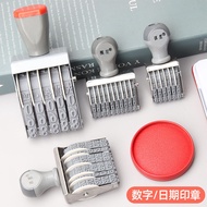 COD-Quick Dry Digital Stamp Price Label Mobile Phone Number 0-9 Adjustable 11 Digits Production Date