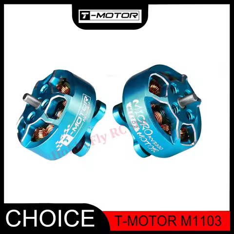T-Motor M1103 Micro Brushless Motor – KV8000/KV11000 | 1.6-3” for Whoop & Toothpick Drones