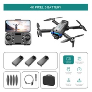 S8S RC Drone 2.4G WIFI FPV with 4K Three HD Camera Profesional Brushless Foldable RC Drone Foldable 