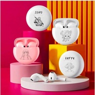 Premium Anime Earbuds with TWS bluetooth earbuds Wireless Earphone Touch Control 9d Stereo Headset w