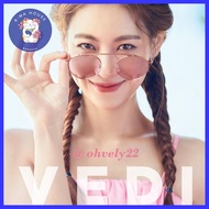 ของใหม่ Vedi Vero Pink Gold Tint Round Metal Vedi By Vedi Vero Sunglasses VD V J651 PGD พลาดไม่ได้