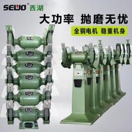 杭州SEWO西湖臺式磨刀機工業級小型砂輪機老式砂磨機桌上型微型