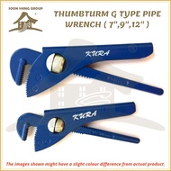 THUMBTURM G TYPE PIPE WRENCH / SPANAR PAIP / PLUMBING ACCESSORIES ( 7INCH / 9INCH )